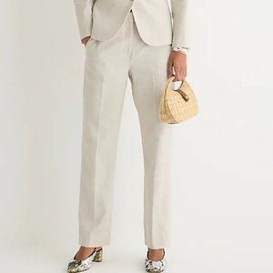 J.Crew Kate Straight-Leg Pant in Linen